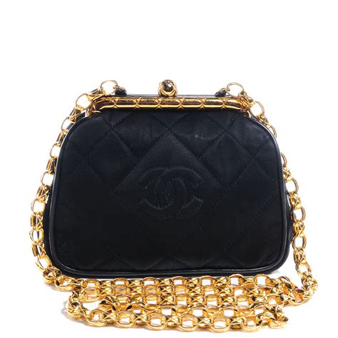 chanel classic small pouch|chanel small evening bag.